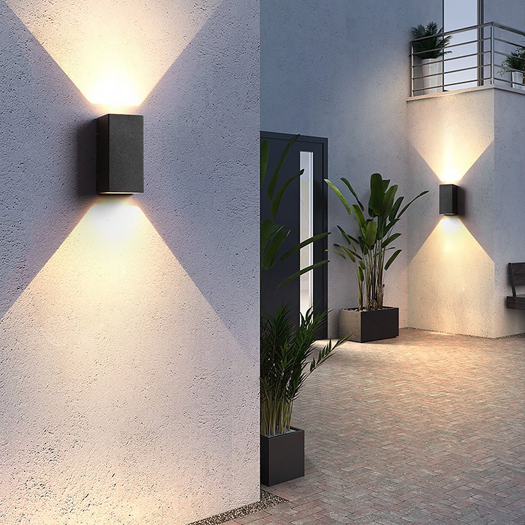Outdoor Waterproof LED Wall Lights for Courtyard Use