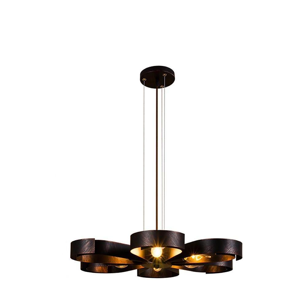 Petal-Shaped 6-Light Modern LED Chandelier Pendant Light