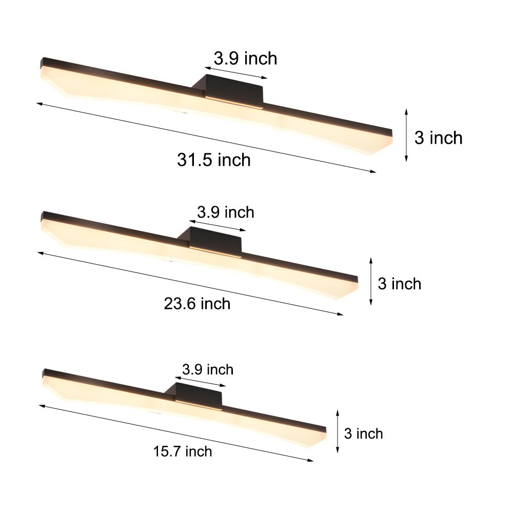 Ultra-Sleek Curved Linear LED Vanity Light for Modern Bathrooms, Contemporary Bathroom Lighting Fixture, Energy-Efficient LED Vanity Light, Stylish Curved LED Wall Sconce, Modern Home Decor Lighting, Brushed Nickel Finish Bathroom Light, Adjustable Bright