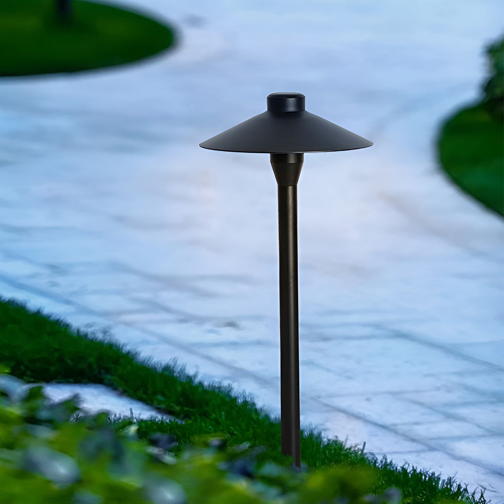 Modern LED Umbrella Path Lamp - Outdoor Landscape Lighting