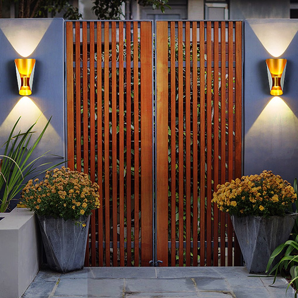 Small Up Down Waterproof Outdoor Wall Lights