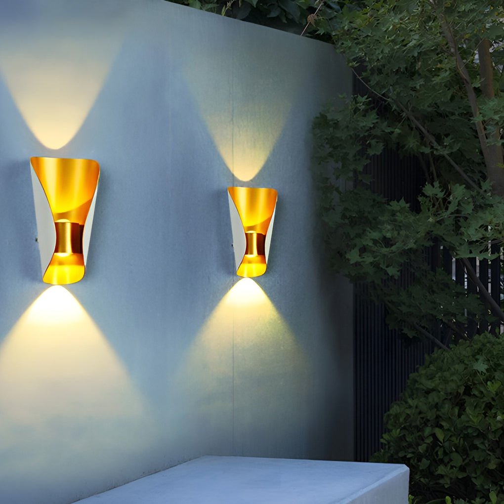 Small Up Down Waterproof Outdoor Wall Lights