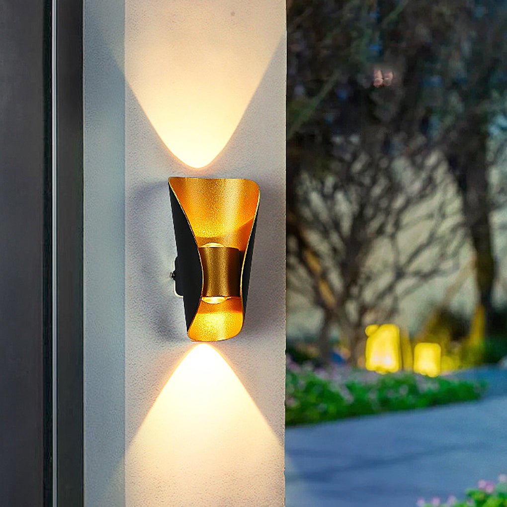 Small Up Down Waterproof Outdoor Wall Lights