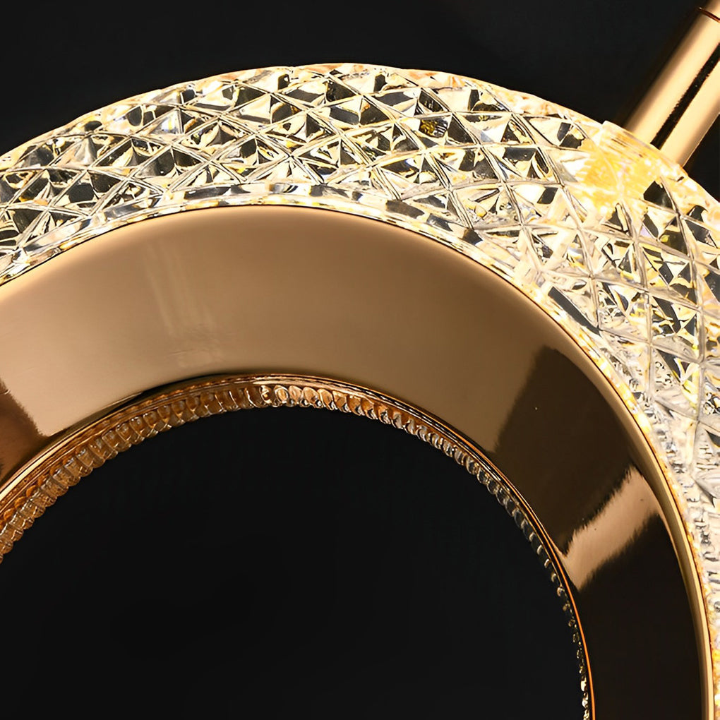 Unique Minimalist LED Pendant Light - Modern Metal Ceiling Fixture