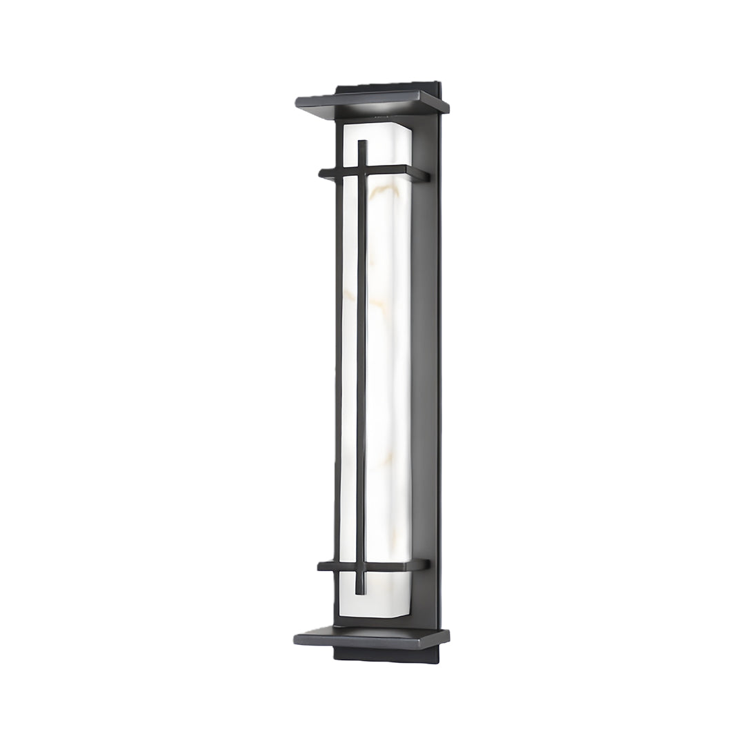 Black Outdoor Wall Light Waterproof Minimalist Design