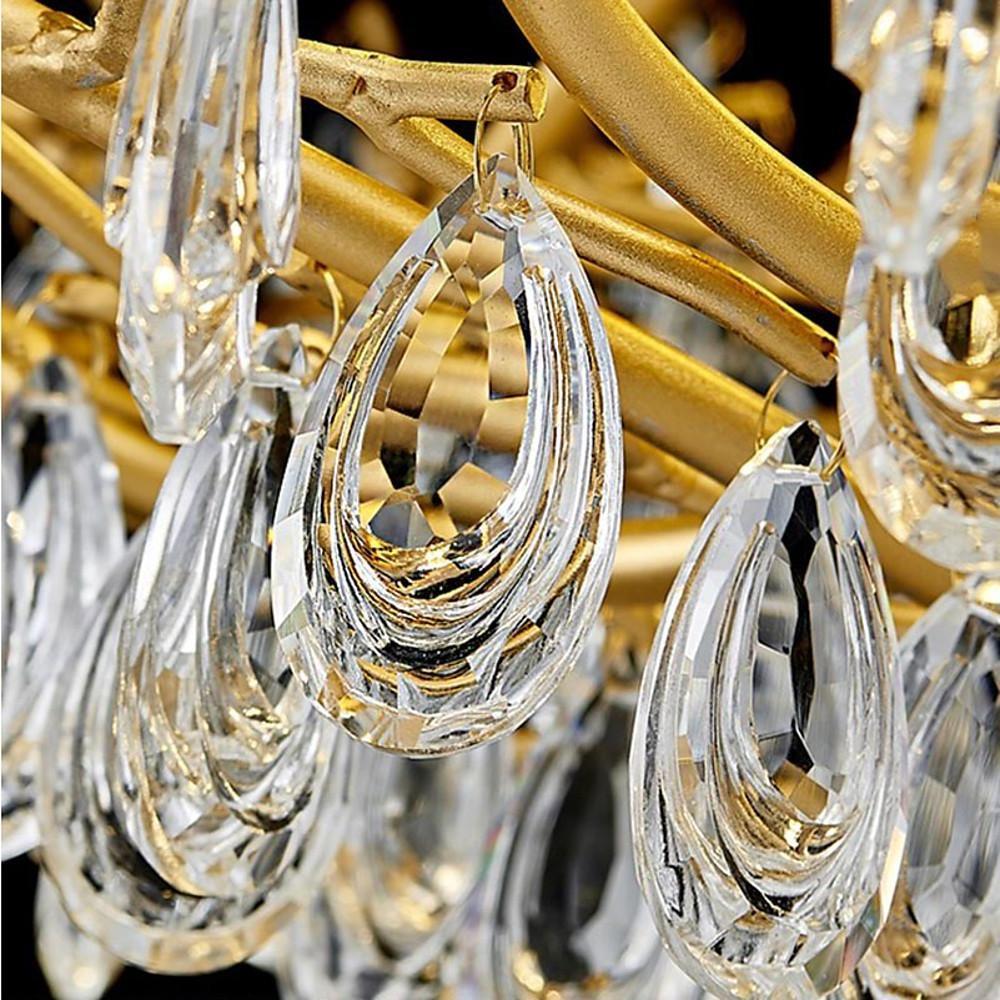 Firefly Sputnik Chandelier - Modern LED Flush Mount Ceiling Light