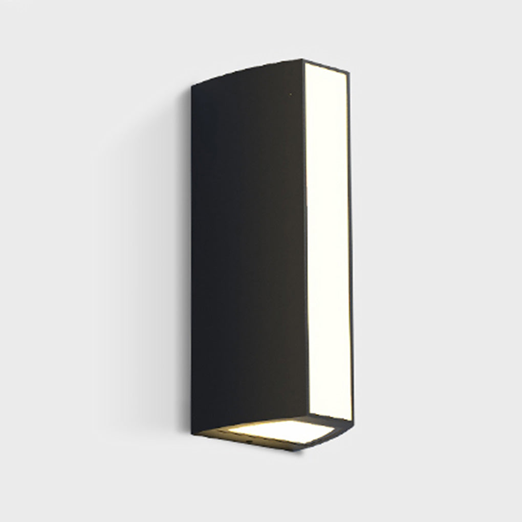 Up Down Waterproof Aluminum Alloy Cylinder Sconce Modern Light