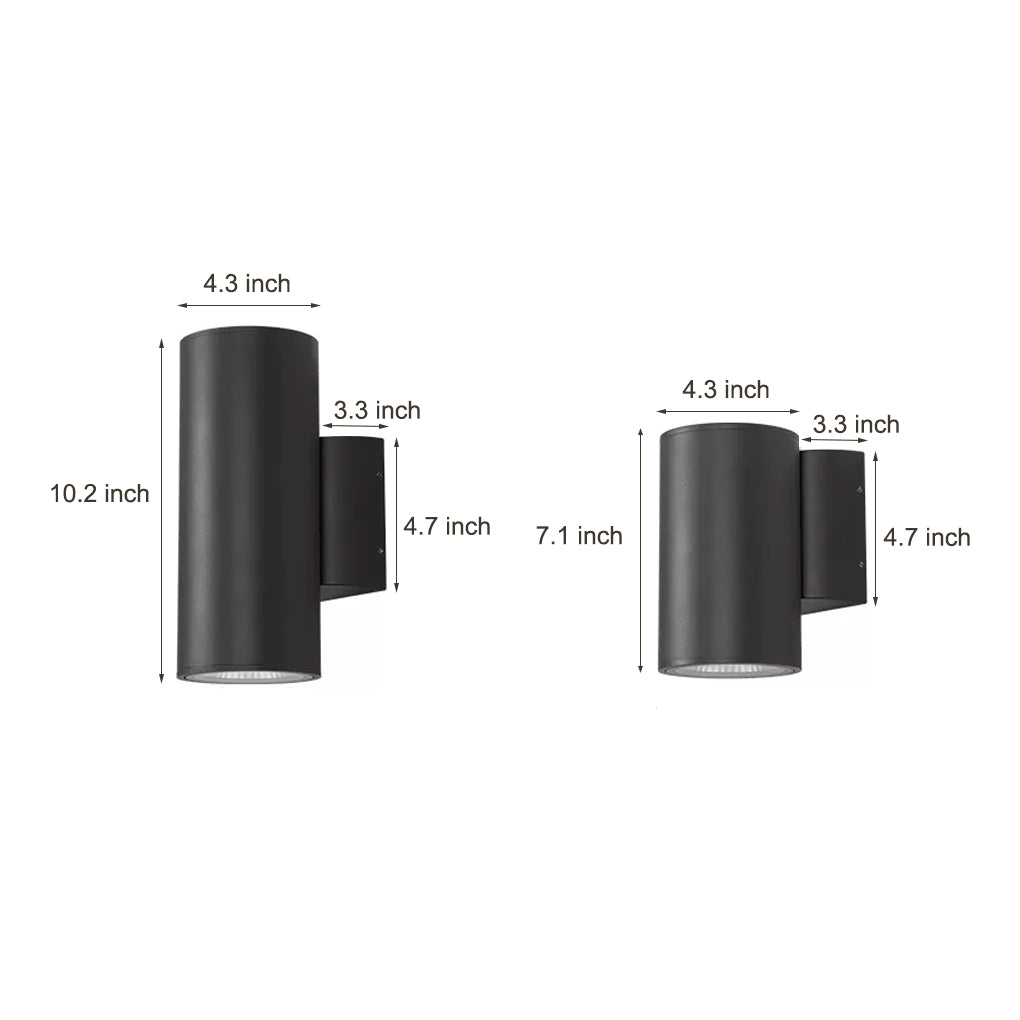 Modern Waterproof LED Up Down Light for Outdoor Wall Lighting