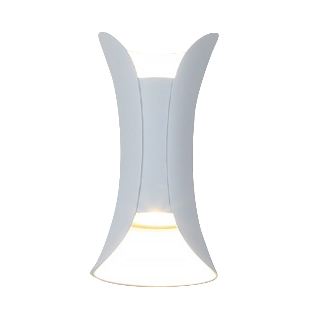 Modern Curved LED Waterproof Up Down Wall Lights