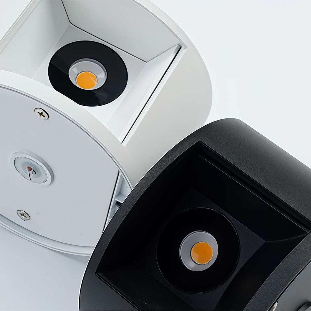 Up and Down Waterproof LED Wall Light - Round Design, Exterior & Indoor Lighting