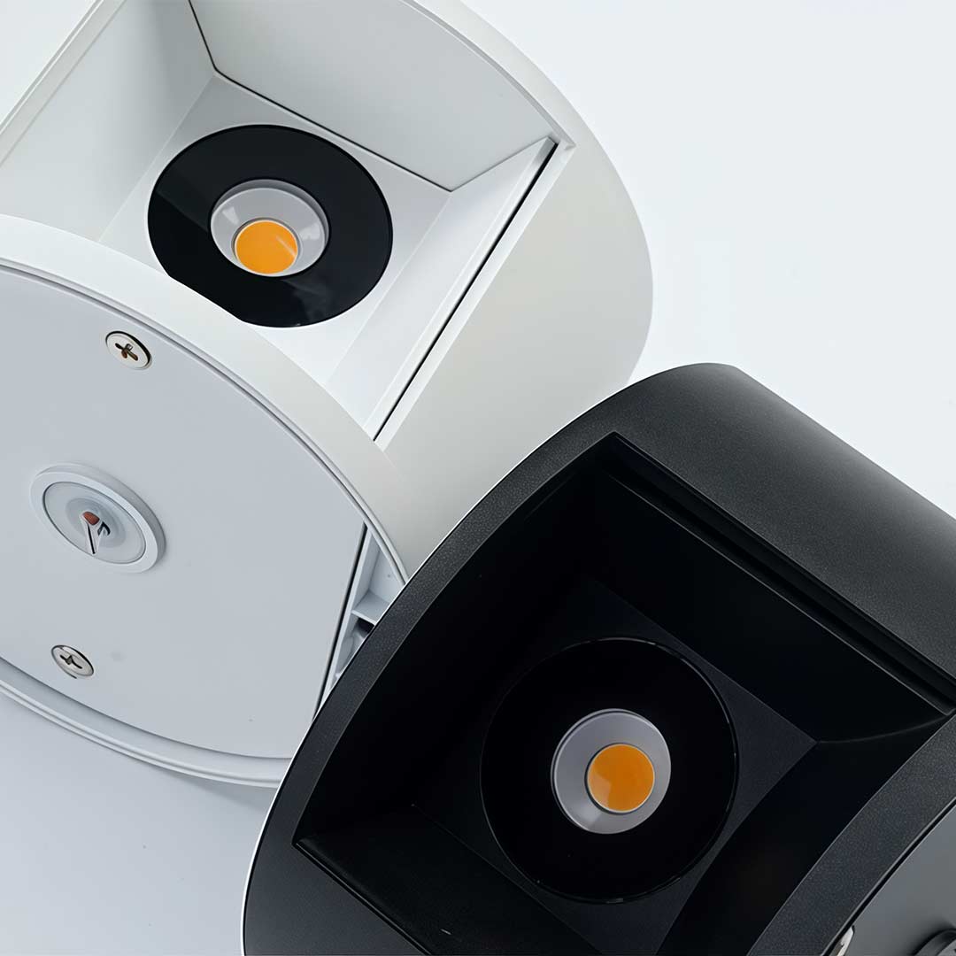 Up and Down Waterproof LED Wall Light - Round Design, Exterior & Indoor Lighting