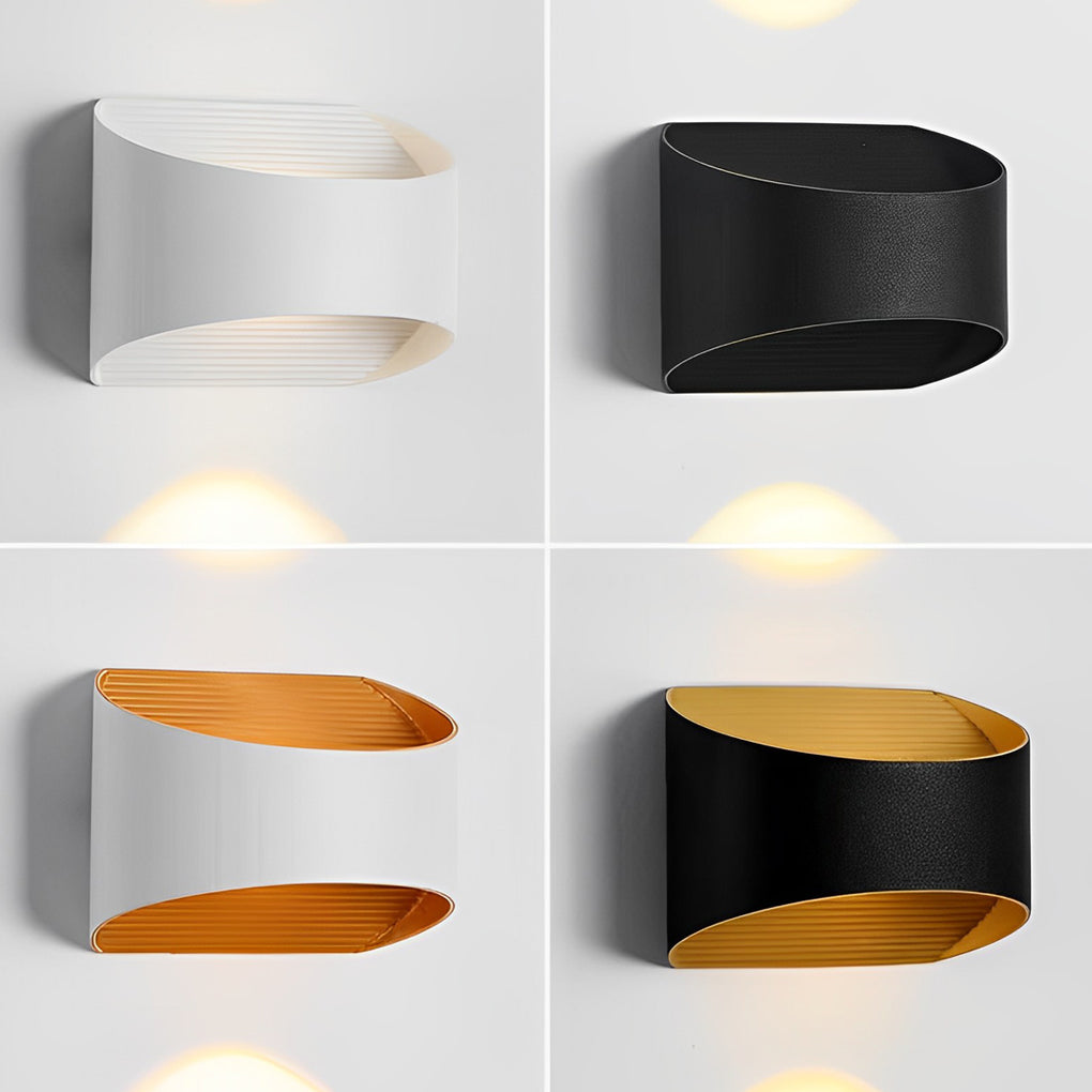 Up and Down Waterproof LED Wall Sconce Lighting