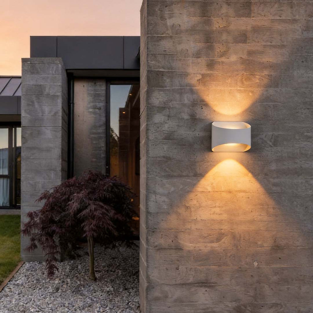 Up and Down Waterproof LED Wall Sconce Lighting
