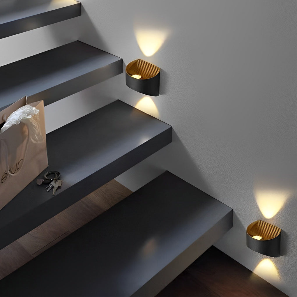 Up and Down Waterproof LED Wall Sconce Lighting