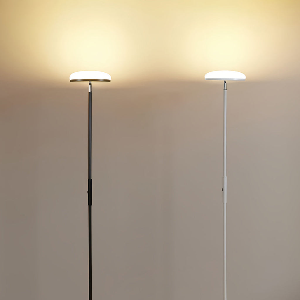 Uplight Floor Lamp with Ambient Reading Light and Downlight Function