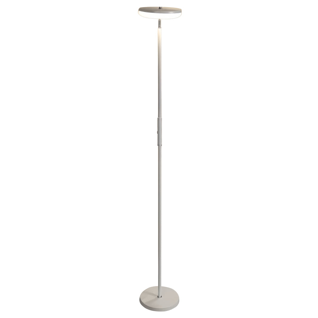 Uplight Floor Lamp with Ambient Reading Light and Downlight Function