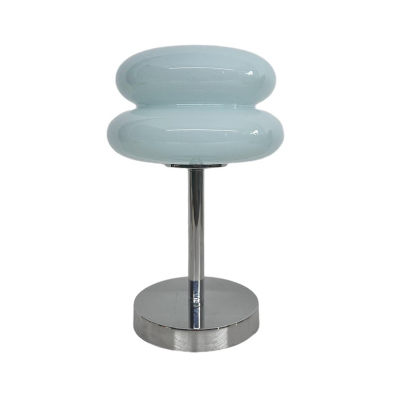 USB Glass Burger Table Lamp - Creative Warm Light for Modern Decor, Unique Home Lighting, Stylish Nightstand Lamp, Cool LED Design, Perfect Gift Idea
