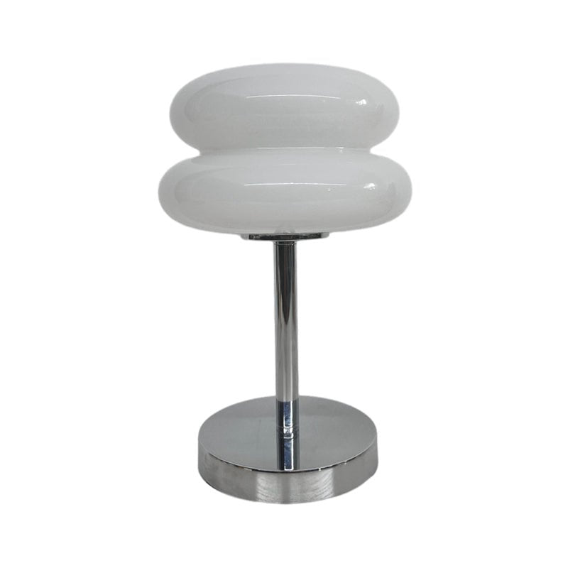 USB Glass Burger Table Lamp - Creative Warm Light for Modern Decor, Unique Home Lighting, Stylish Nightstand Lamp, Cool LED Design, Perfect Gift Idea