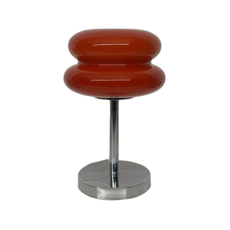 USB Glass Burger Table Lamp - Creative Warm Light for Modern Decor, Unique Home Lighting, Stylish Nightstand Lamp, Cool LED Design, Perfect Gift Idea