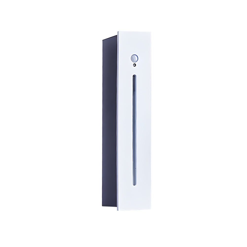Vertical Motion Sensor LED Stair Light - Recessed Contemporary Indoor/Outdoor Step Lighting