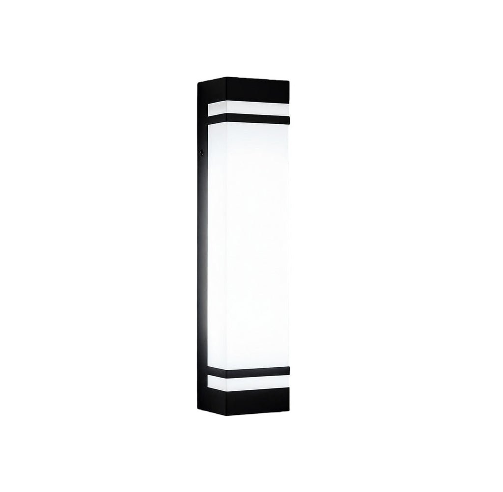 Modern Waterproof LED Wall Light - Rectangular Vertical Design