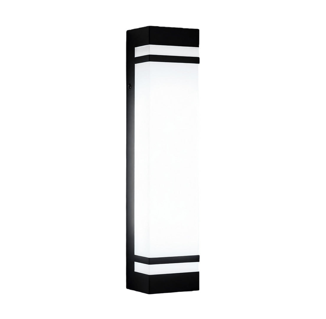 Modern Waterproof LED Wall Light - Rectangular Vertical Design