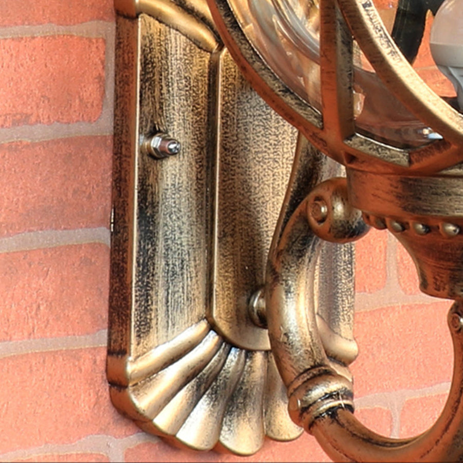 Outdoor Waterproof Cast Aluminum European Style Sconces