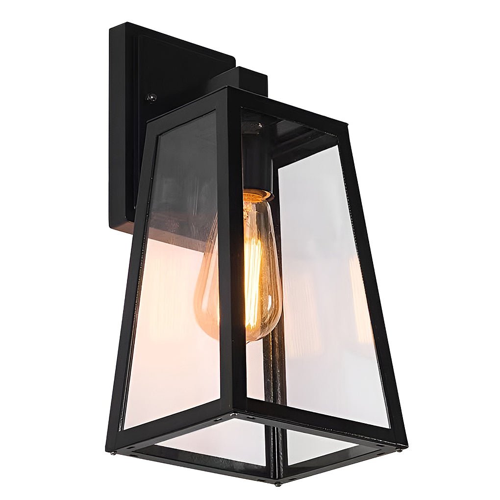 Vintage Industrial Glass Sconce Waterproof Outdoor Wall Lamp