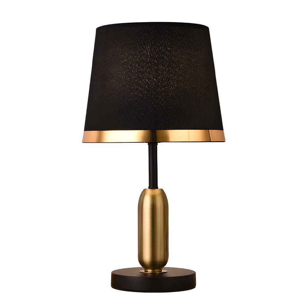 Gold White Modern Table Lamp - Iron and Fabric Design 

Illuminate your space with this stylish gold and white table lamp. Crafted from durable iron and soft fabric, this modern lamp complements any decor. Ideal for bedrooms, living rooms, or office space