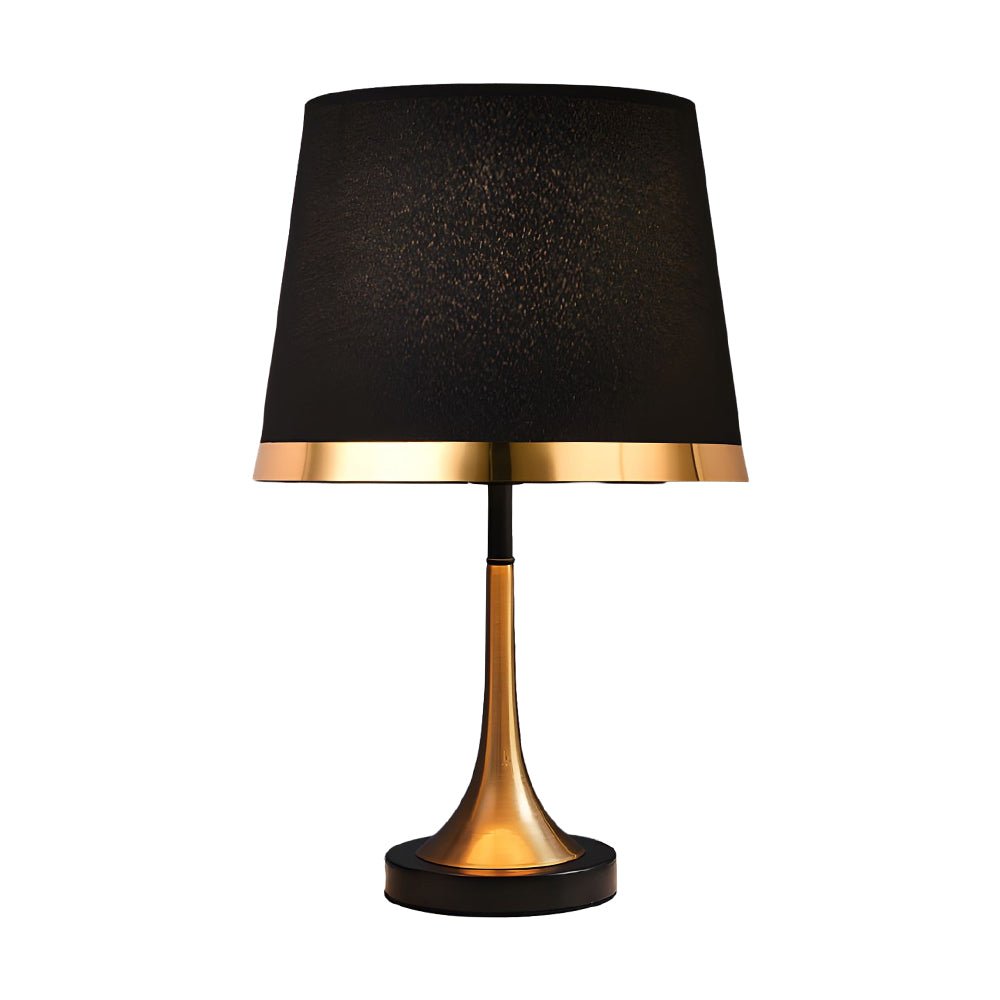 Gold White Modern Table Lamp - Iron and Fabric Design 

Illuminate your space with this stylish gold and white table lamp. Crafted from durable iron and soft fabric, this modern lamp complements any decor. Ideal for bedrooms, living rooms, or office space
