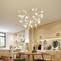 Modern Copper Sputnik Chandelier LED 45 Lights Creative Design