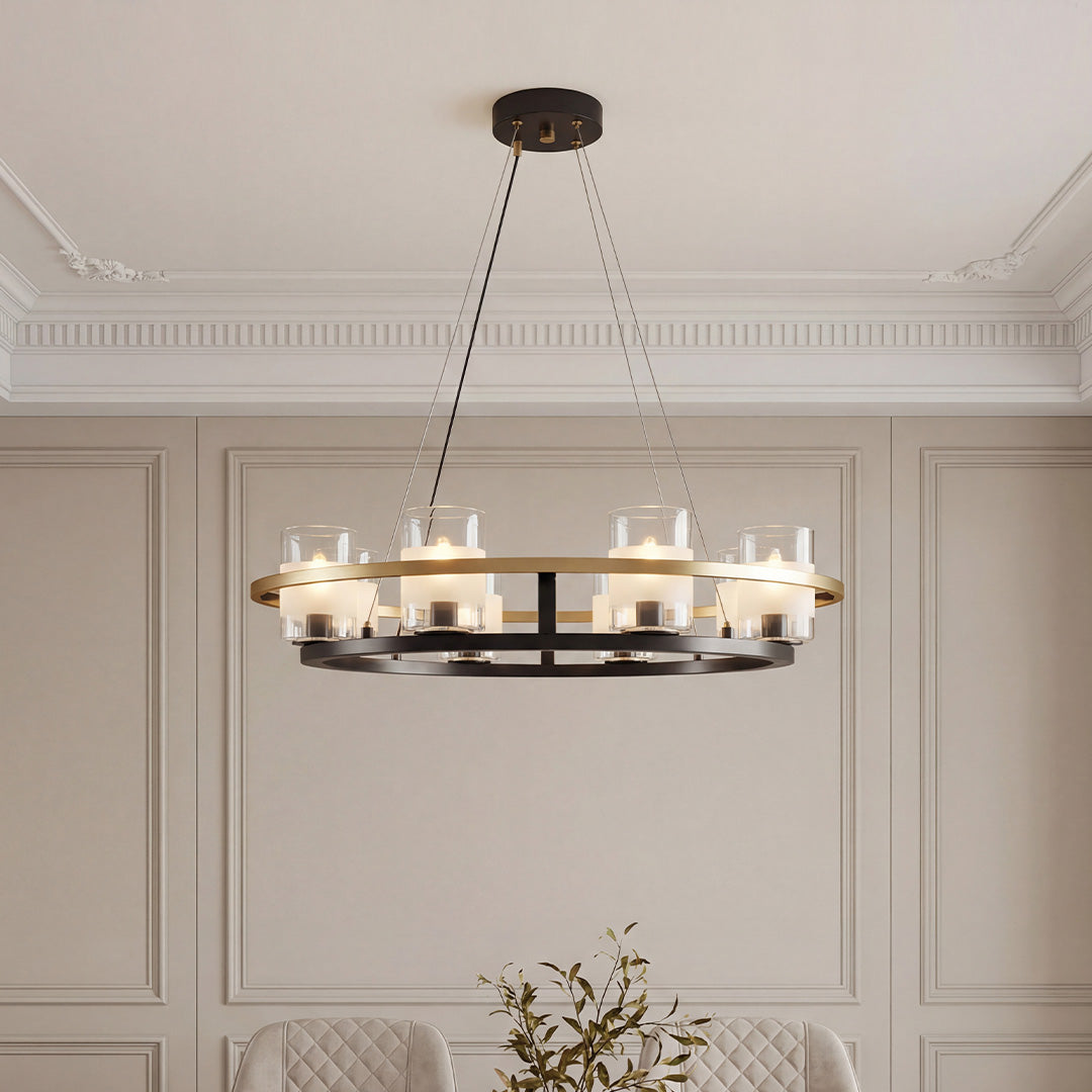Modern Luxury Copper Chandelier - Creative Ceiling Light Fixtures