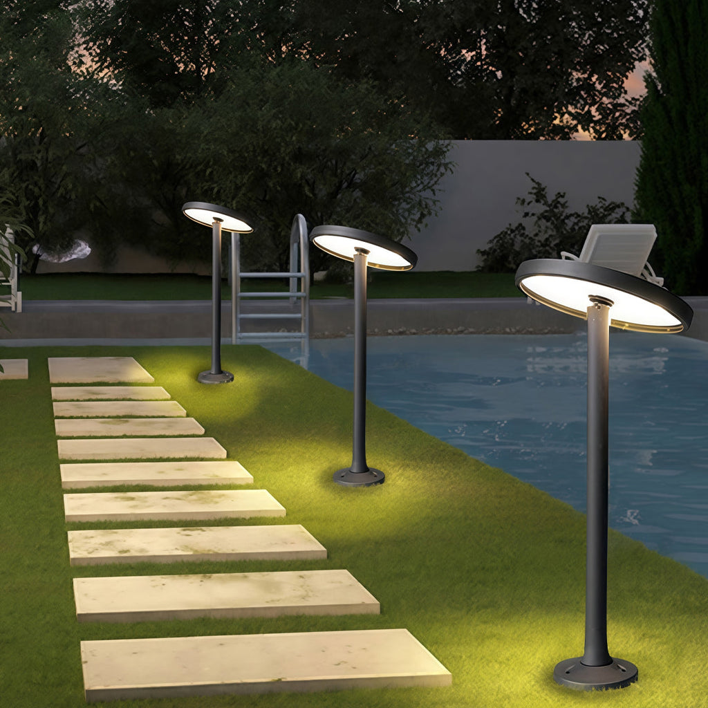 Modern Waterproof Outdoor Path Lights - LED Landscape Lighting for Walkways and Gardens