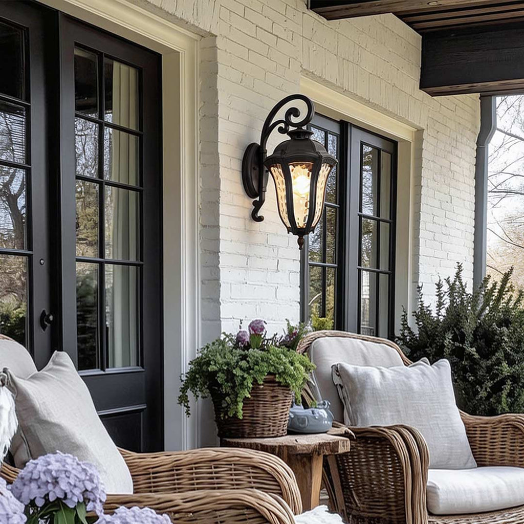 Retro Wall Sconce Lantern LED Outdoor Light