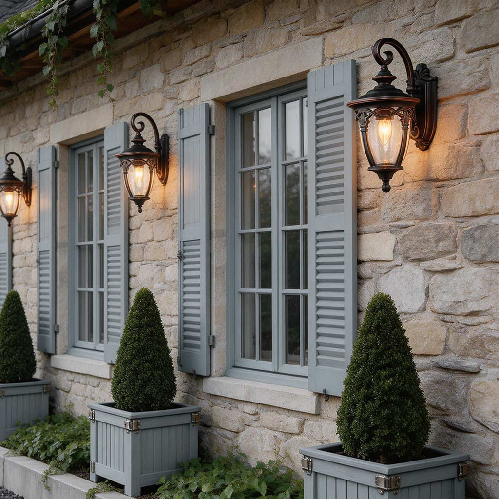 Retro Wall Sconce Lantern LED Outdoor Light