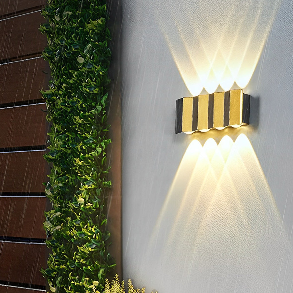 Modern Waterproof LED Wall Sconce Up-Down Light