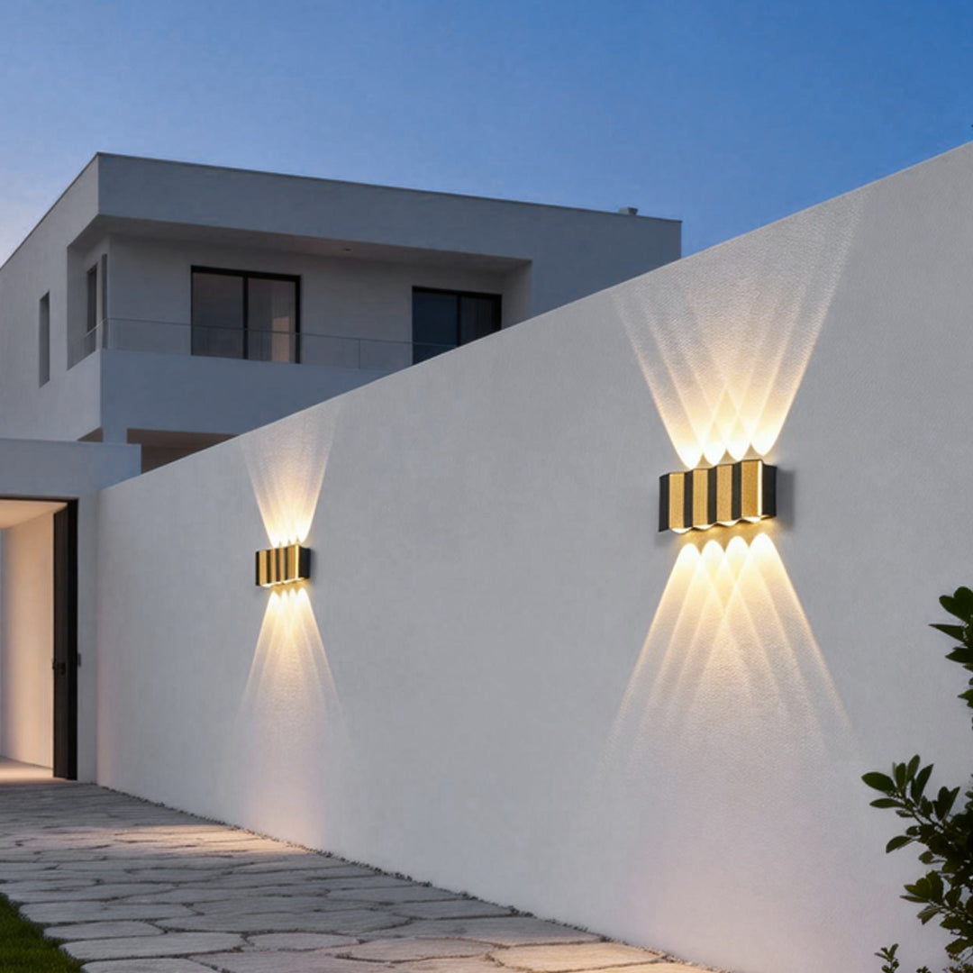 Modern Waterproof LED Wall Sconce Up-Down Light