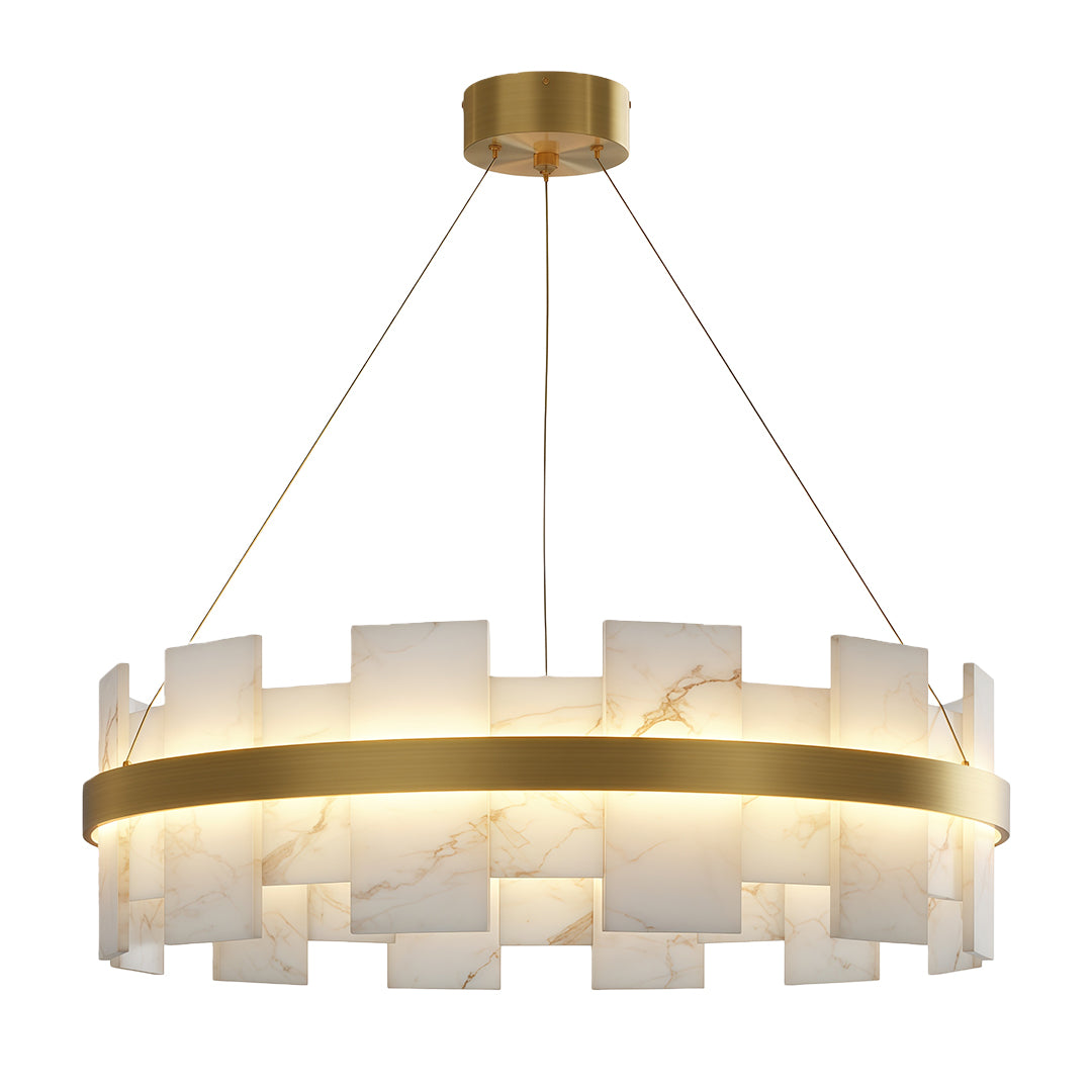 Copper Modern Chandelier Luxury Ceiling Light Fixtures