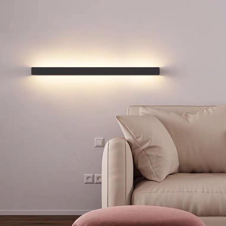 Long Waterproof LED Outdoor Wall Light - Metal Fixture for Garden & Patio