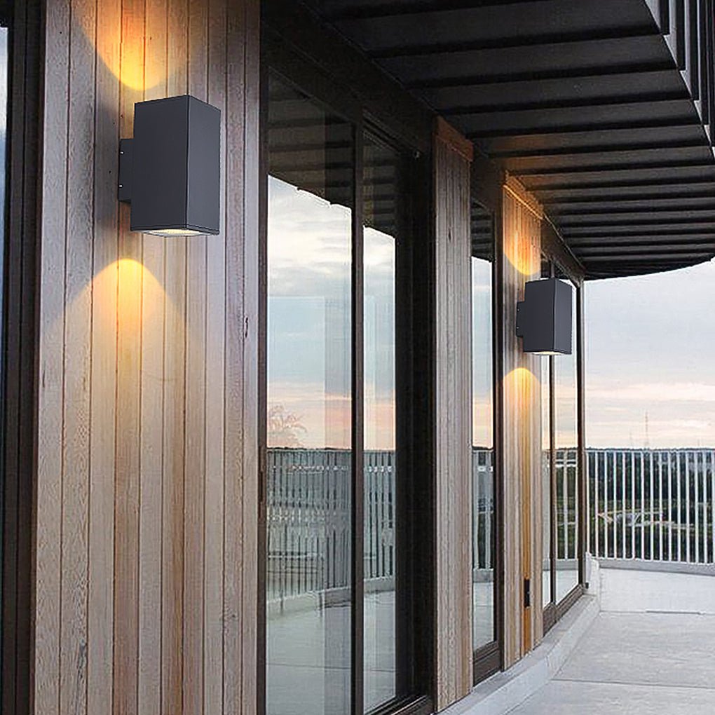 Waterproof LED Outdoor Wall Sconce Up and Down Light