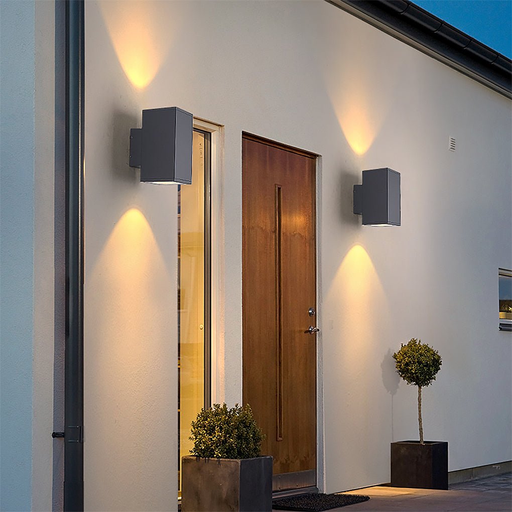 Waterproof LED Outdoor Wall Sconce Up and Down Light