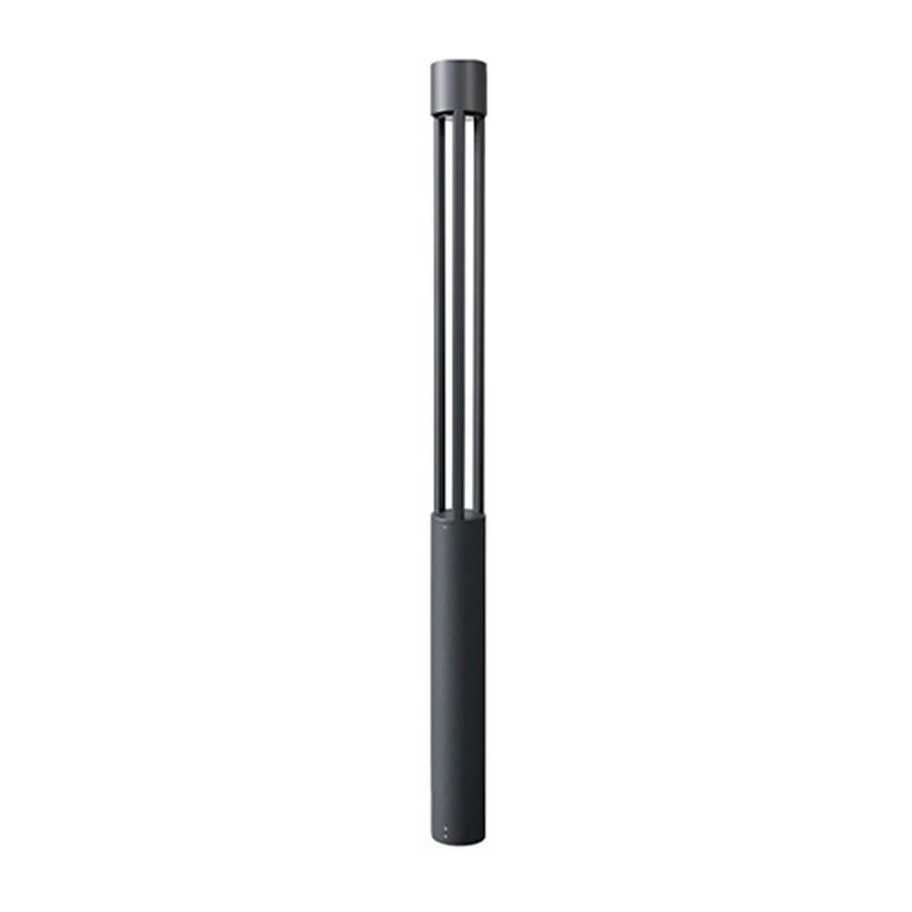 Modern Black LED Bollard Path Lights - Landscape Lighting Solutions