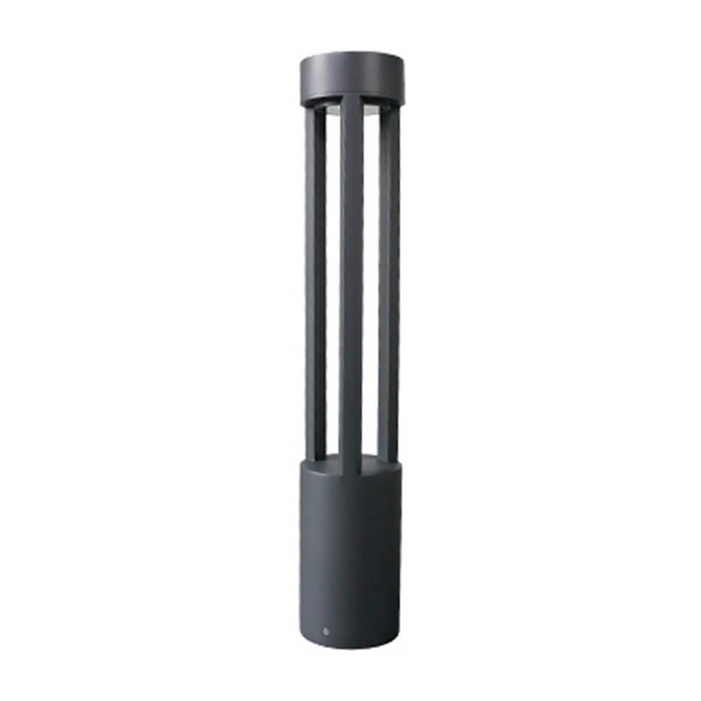 Modern Black LED Bollard Path Lights - Landscape Lighting Solutions