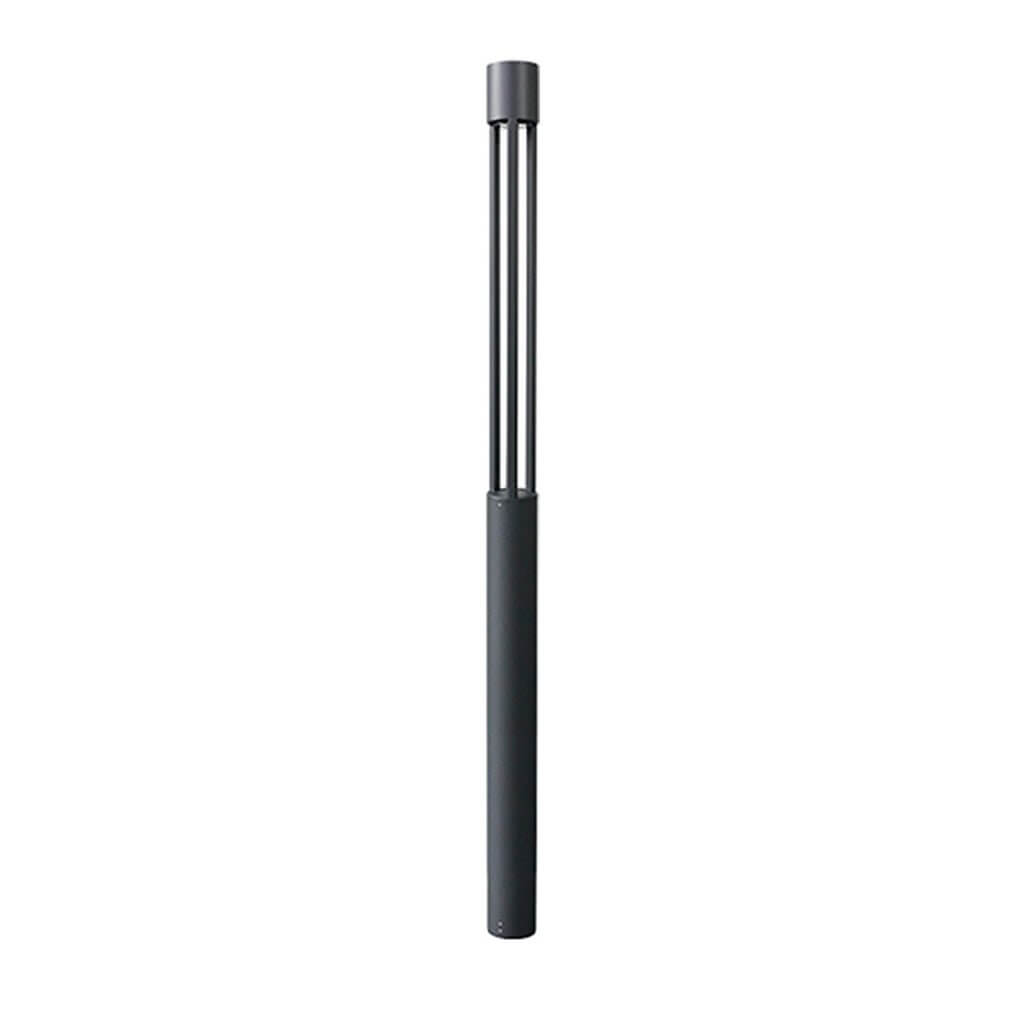Modern Black LED Bollard Path Lights - Landscape Lighting Solutions