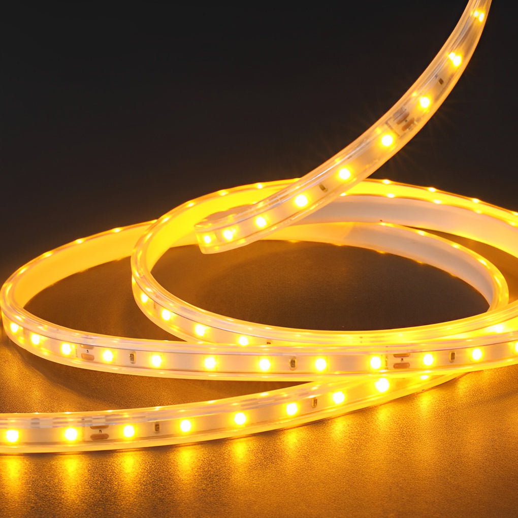 Waterproof Solar LED Light Strips with Remote Control - Flexible Outdoor Lighting