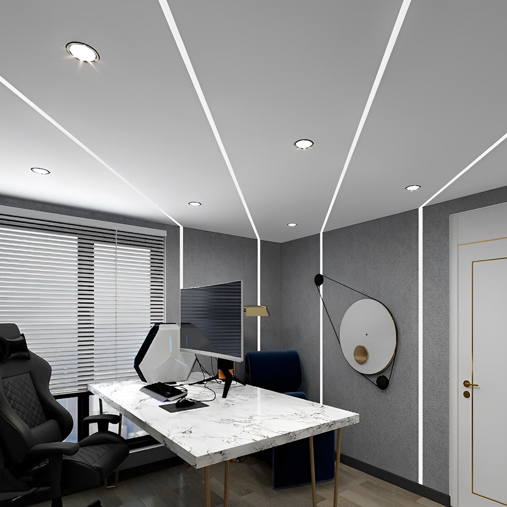 Waterproof Concealed LED Linear Light Strip for Easy Installation