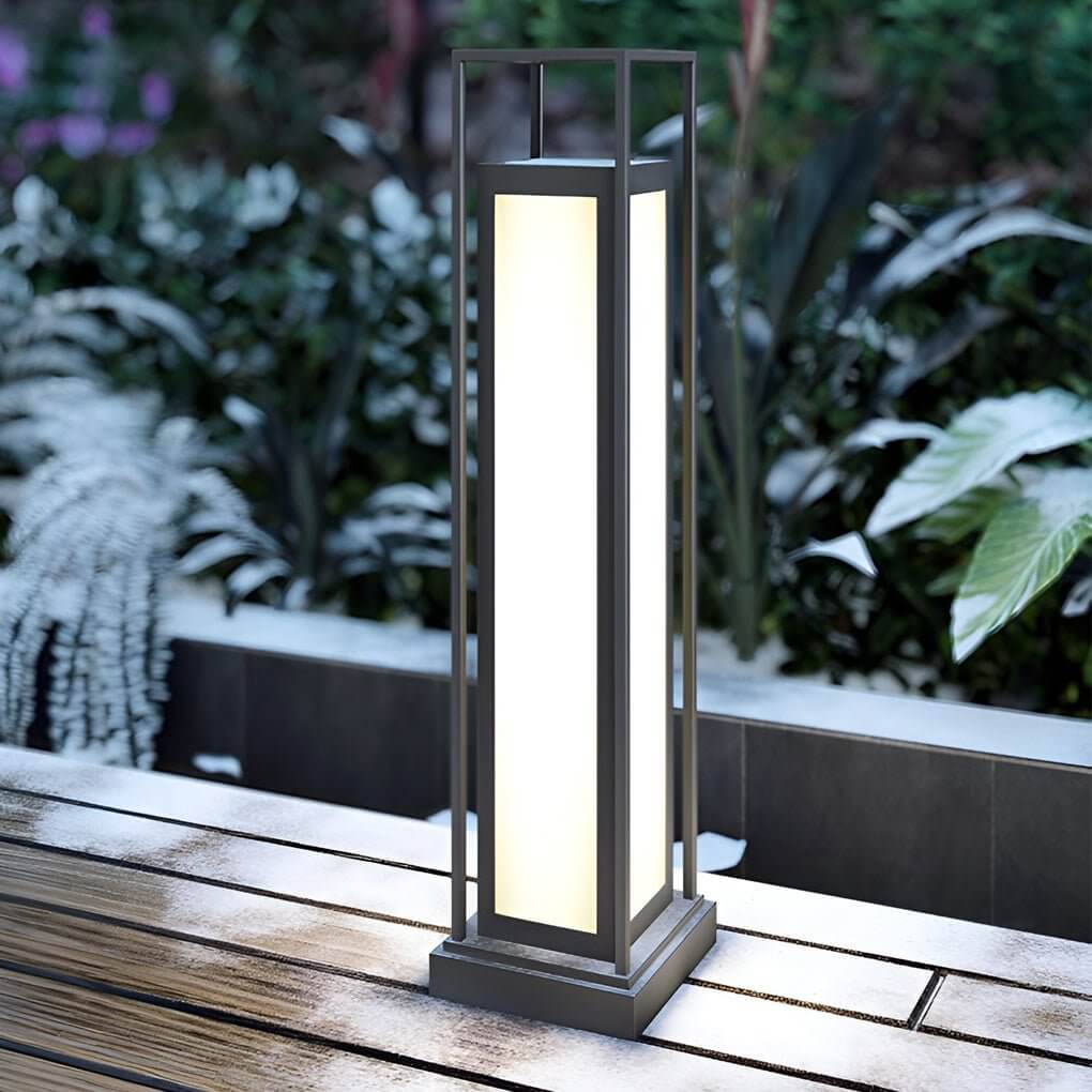 Outdoor LED Landscape Bollard Lights - Waterproof Lawn Lighting