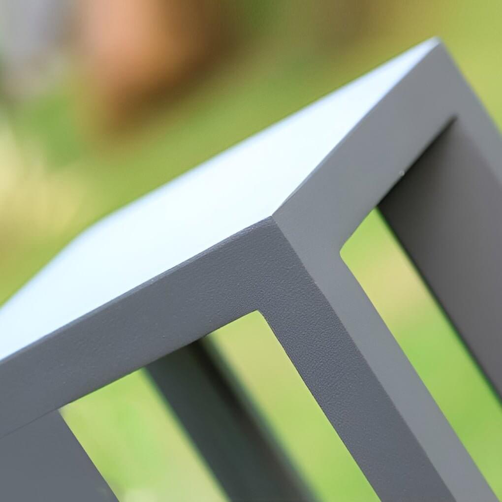 LED Bollard Garden Light - Black Aluminum Landscape Lighting