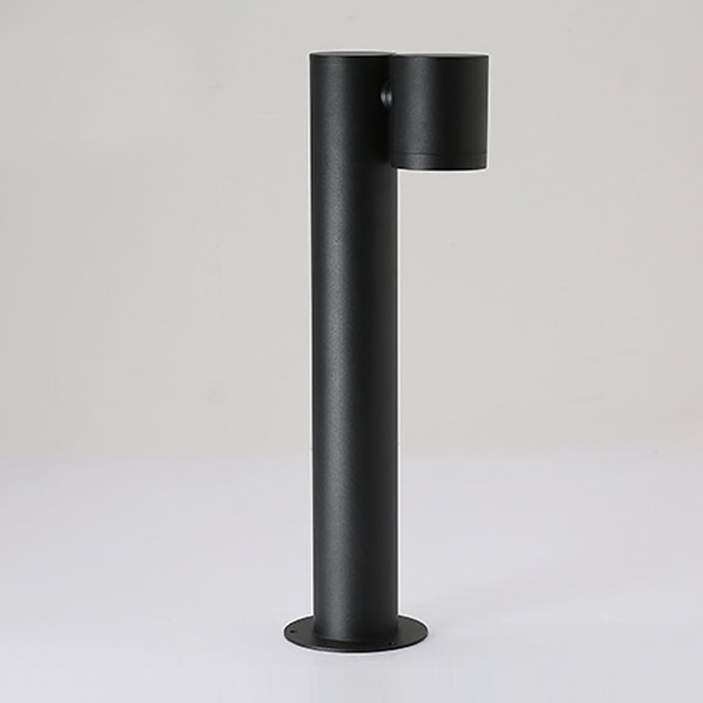 Double Rotatable Light Bollard - Outdoor Lawn Lighting Solution