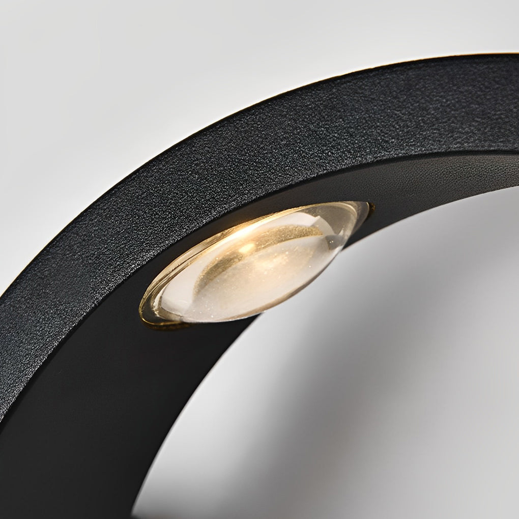 Wave Wall Sconce Outdoor Up-Down LED Light Fixture